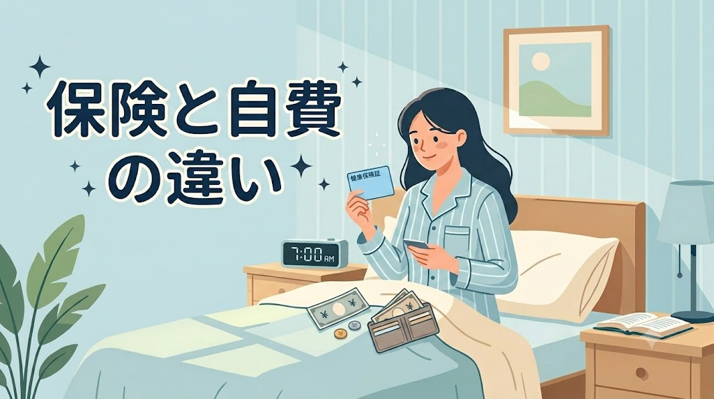 保険適用と自費診療の違い