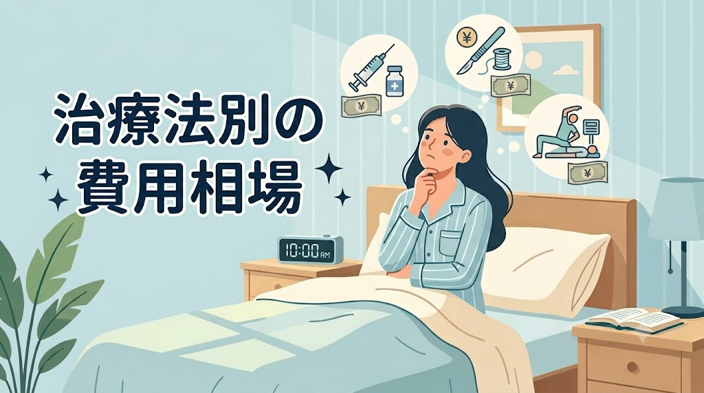 治療法別の費用相場