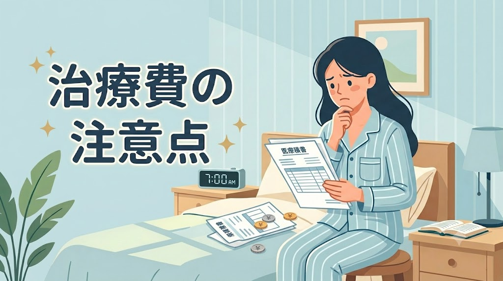 治療費を無駄にしないための注意点