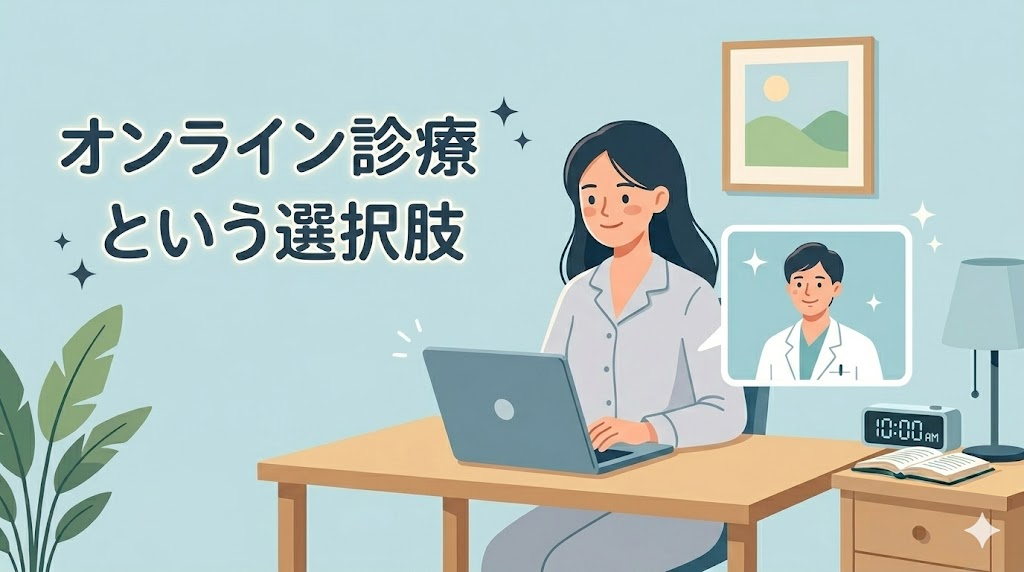 オンライン診療対応クリニックという選択肢
