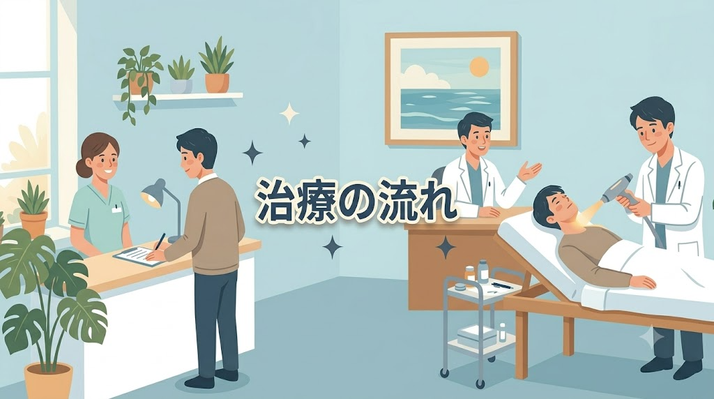 いびき治療の流れ