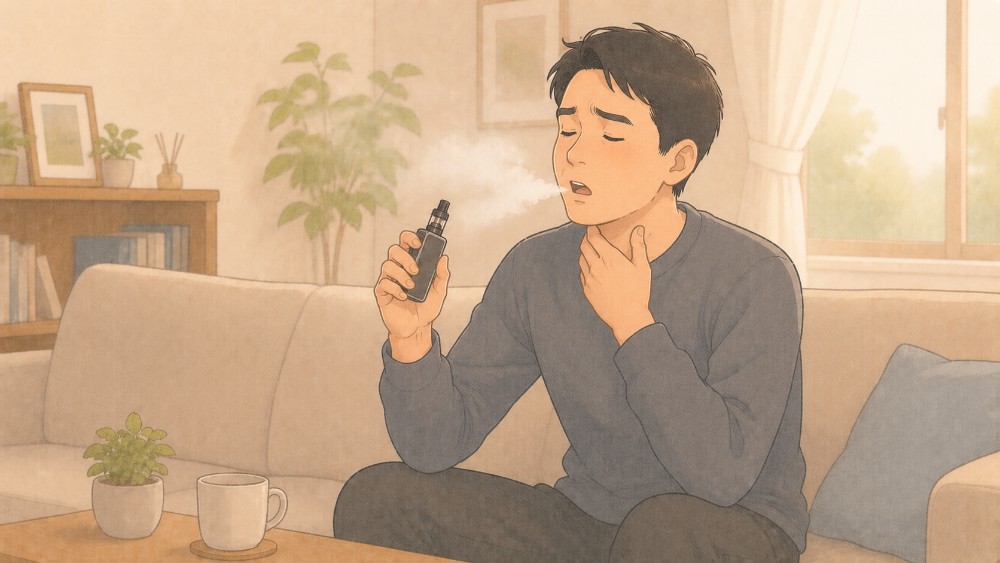 電子タバコと気道の炎症・いびきの関係