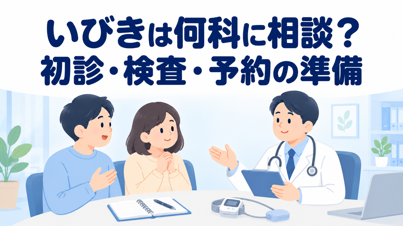 いびき・呼吸停止を指摘されたら何科?初診で伝えることと受診先の選び方