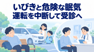 運転中・仕事中に眠い…いびき・睡眠時無呼吸と安全確保、受診の目安