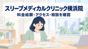 スリープメディカルクリニック横浜院の口コミ・評判｜料金総額・西口アクセス・無料相談