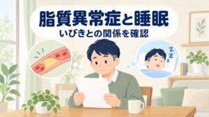 中性脂肪・コレステロールが下がらない…その脂質異常症、いびき・睡眠時無呼吸が一因かも【2026年】