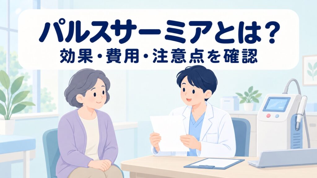 パルスサーミアとは？いびきレーザー治療の効果・費用・デメリットを徹底解説【2026年】