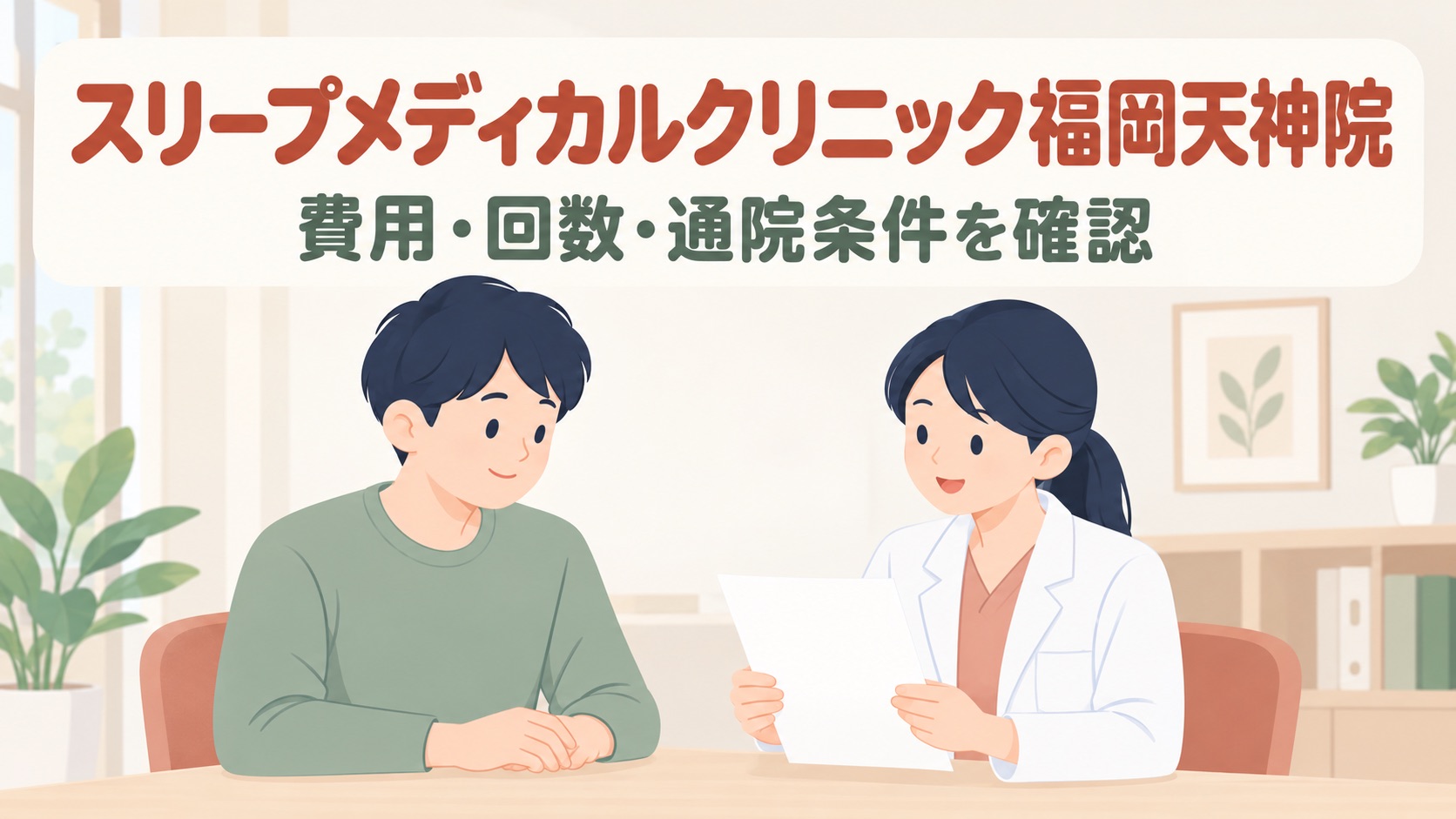 スリープメディカルクリニック福岡天神院の口コミ・レビュー｜費用・回数・通院を確認