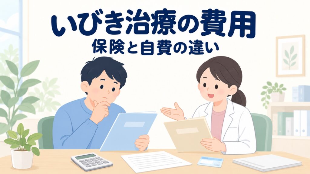 いびき治療の費用相場｜保険適用と自費の違い・治療法別の料金比較