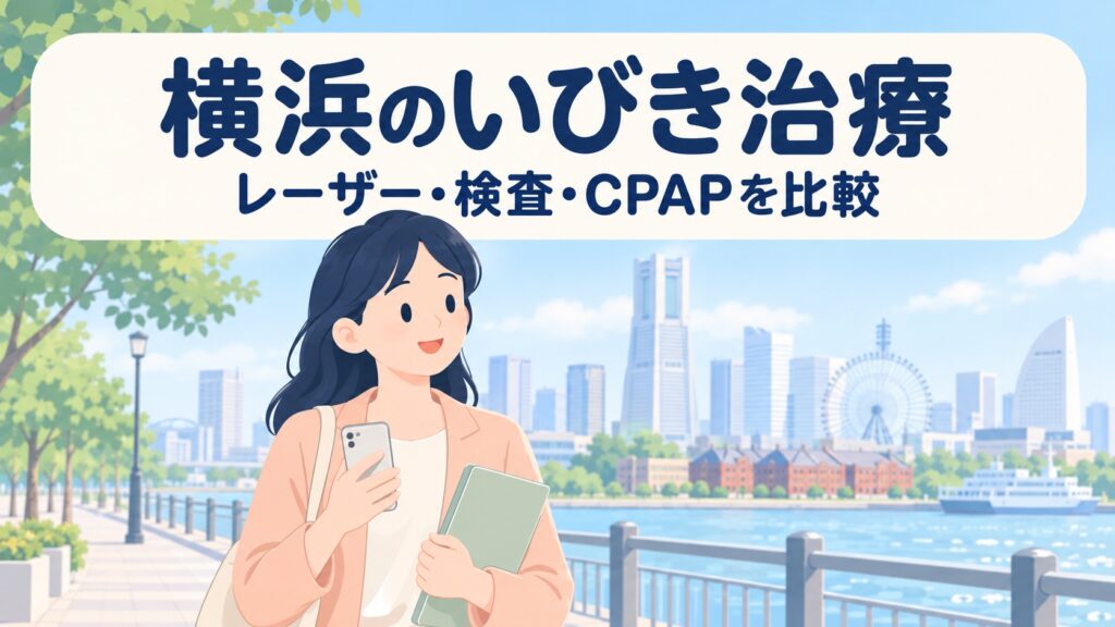 横浜市のいびき治療クリニック6院｜レーザー・検査・CPAPを比較【2026年】