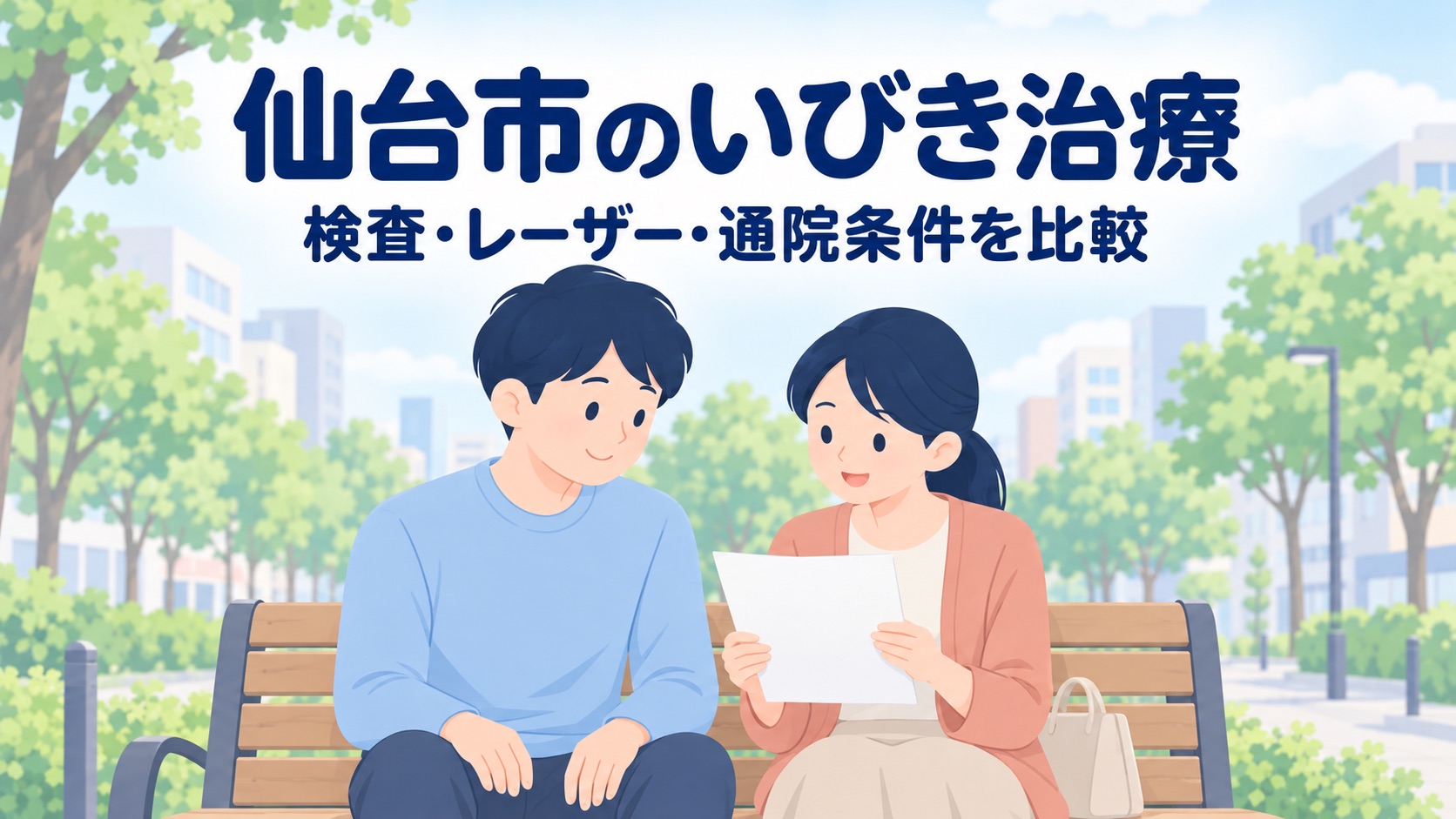 仙台市のいびき治療｜検査・レーザーの相談先を通院条件で比較