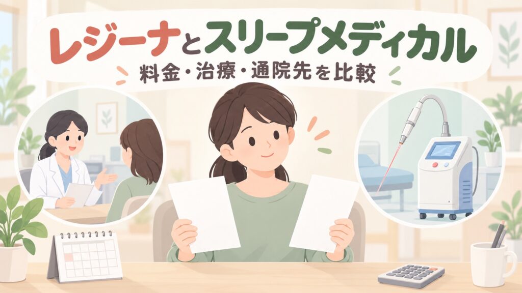 レジーナクリニックとスリープメディカルクリニックを徹底比較｜いびきレーザー治療はどっちがいい？【2026年】