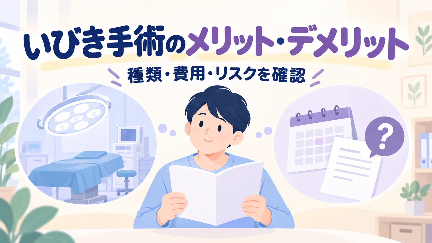 いびき手術のメリット・デメリット|種類・費用・リスクを徹底解説