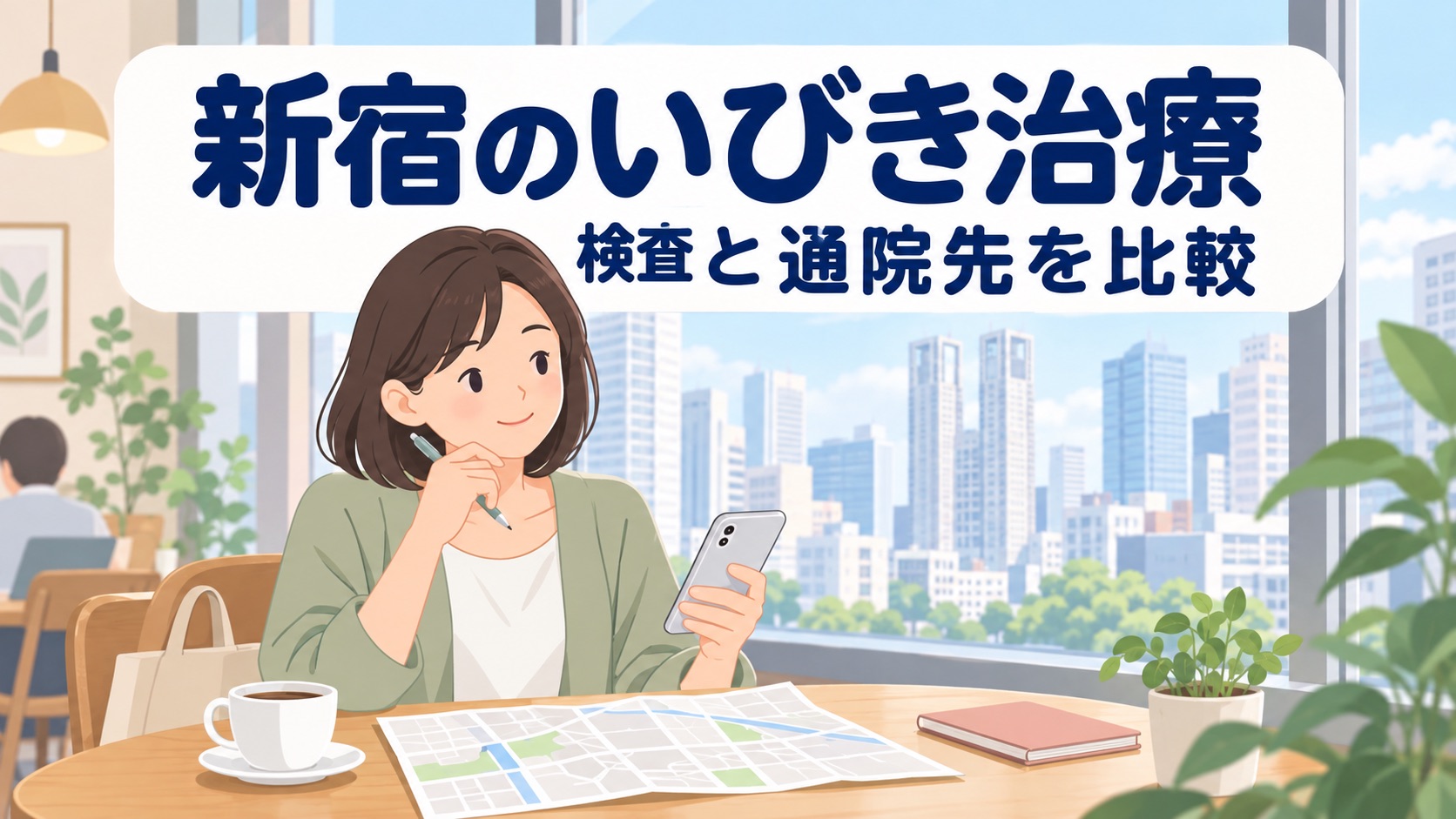 新宿のいびき治療クリニック比較｜レーザー・睡眠検査と通院先の選び方