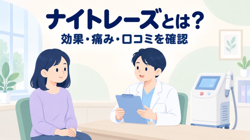 ナイトレーズとは？最新いびき治療レーザーの効果・痛み・口コミを徹底解説