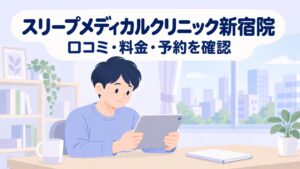 スリープメディカルクリニック新宿院の口コミ・評判は？効果・料金・予約を徹底調査【2026年】