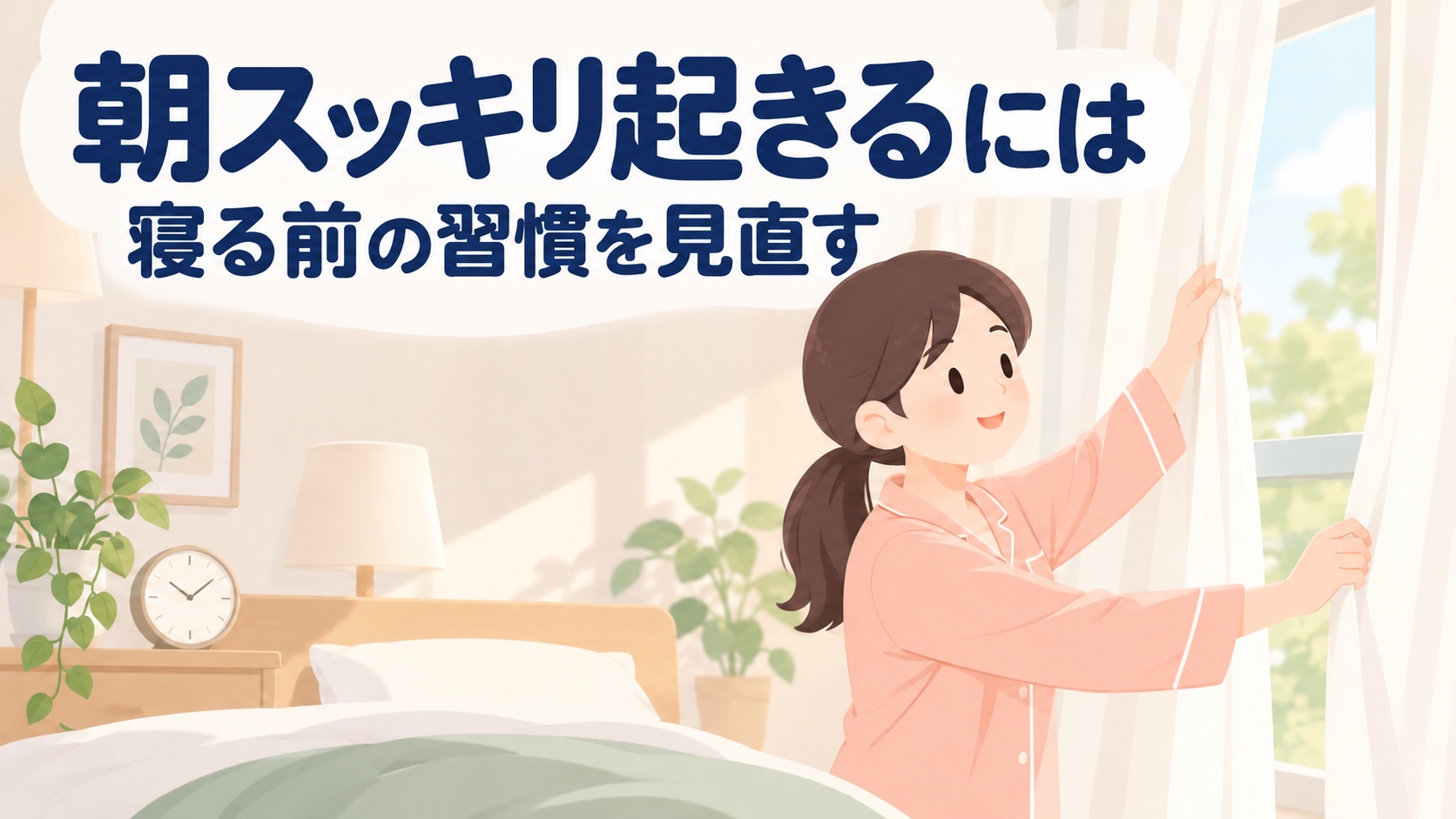 朝スッキリ起きる方法10選