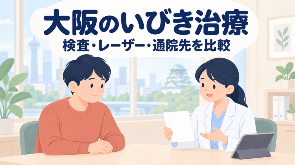 大阪のいびき治療おすすめ6院比較｜梅田・心斎橋の検査・レーザー【2026年】